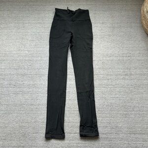Deep Army Green High-Waisted Lululemon Leggings